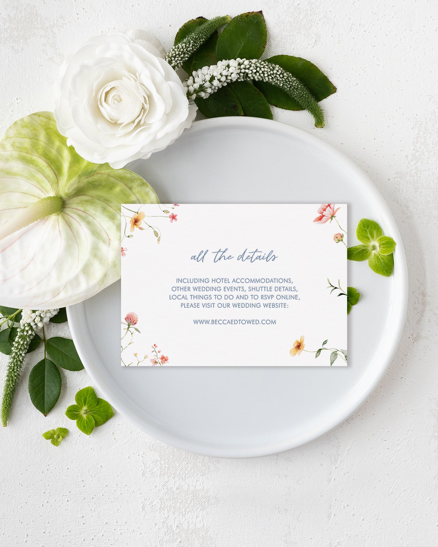 Wildflower Details Card