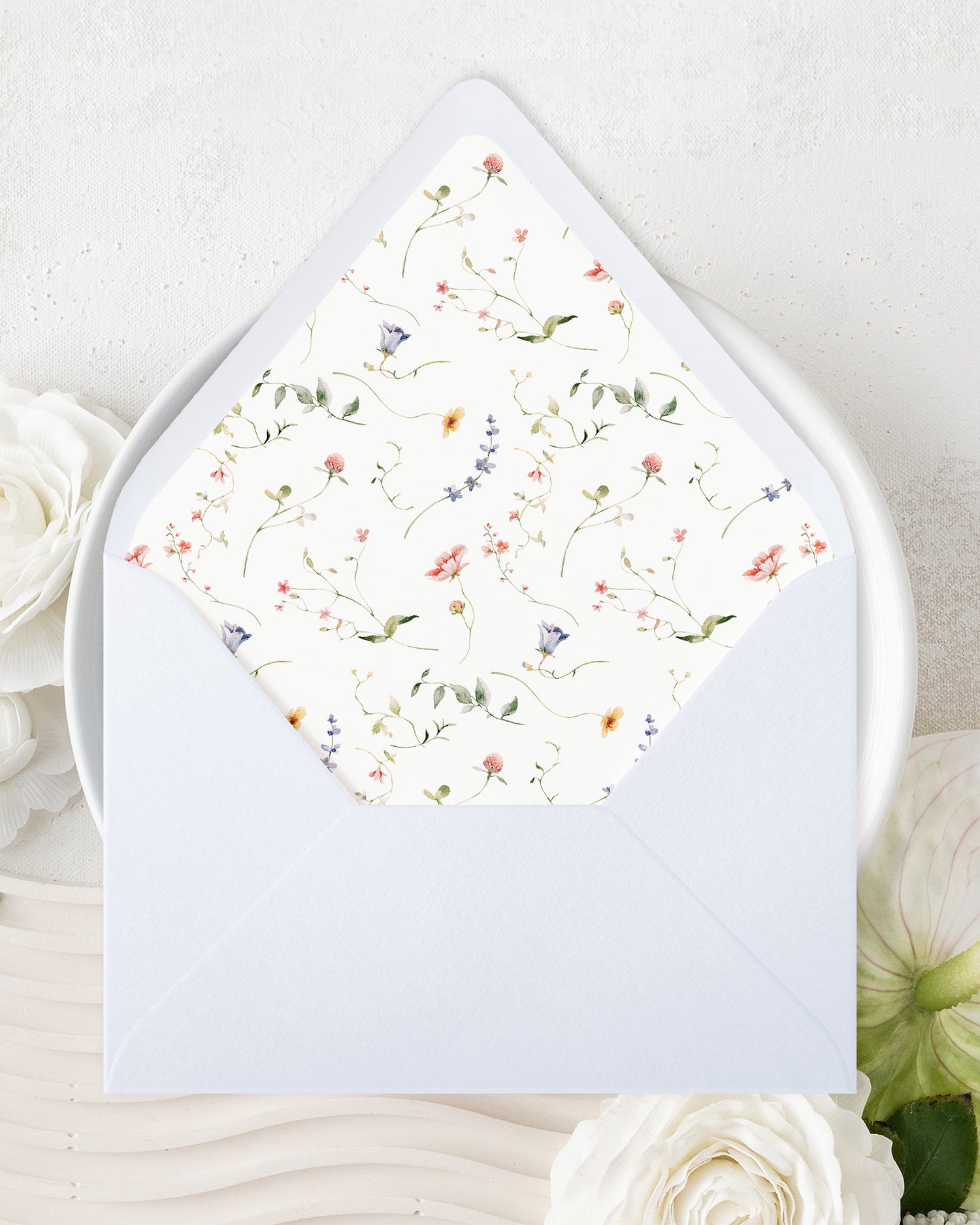 Wildflowers Envelope Liners