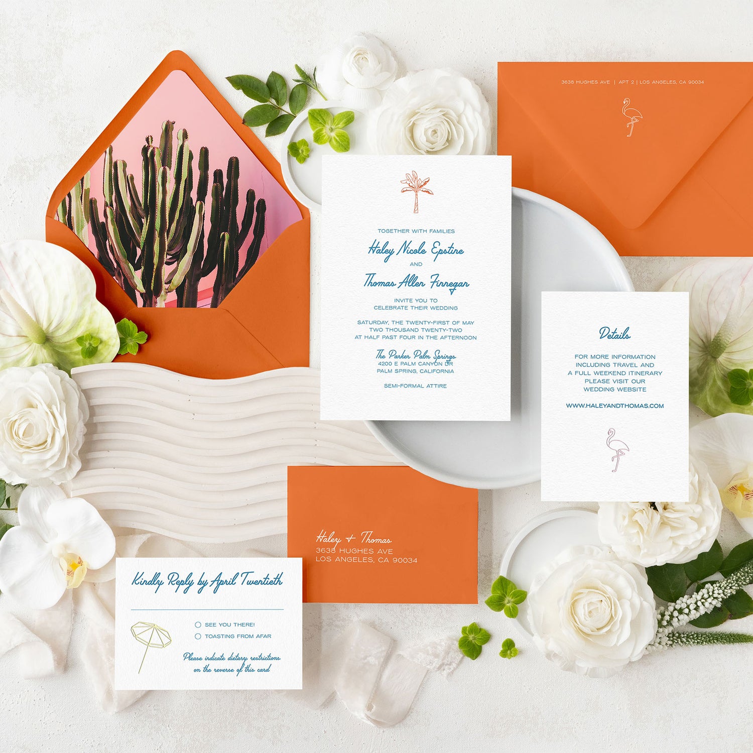 Desert Cactus Invitation Suite