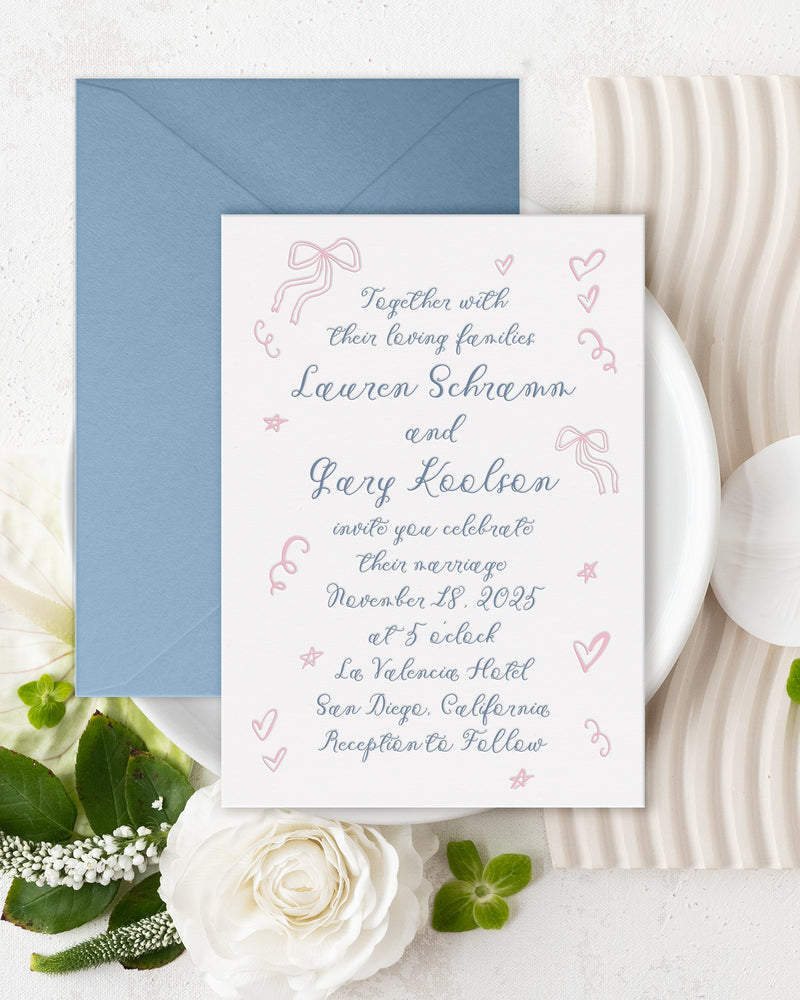 Whimsy Bows Main Invite