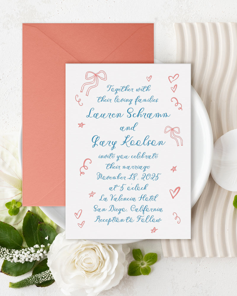 Whimsy Bows Main Invite