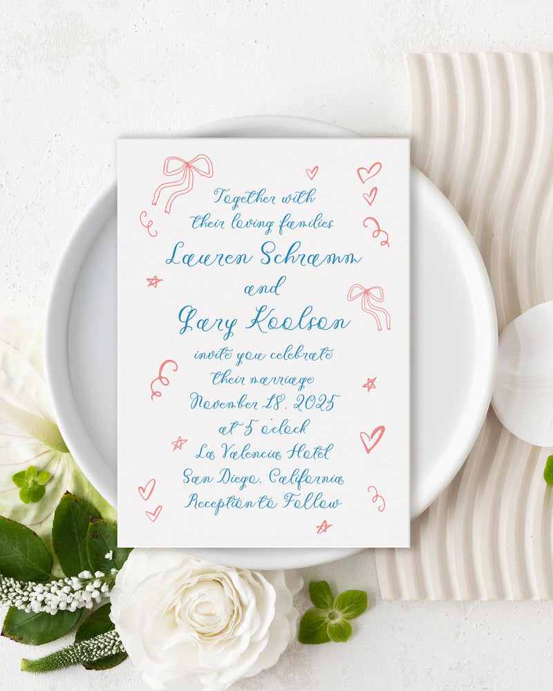Whimsy Bows Main Invite