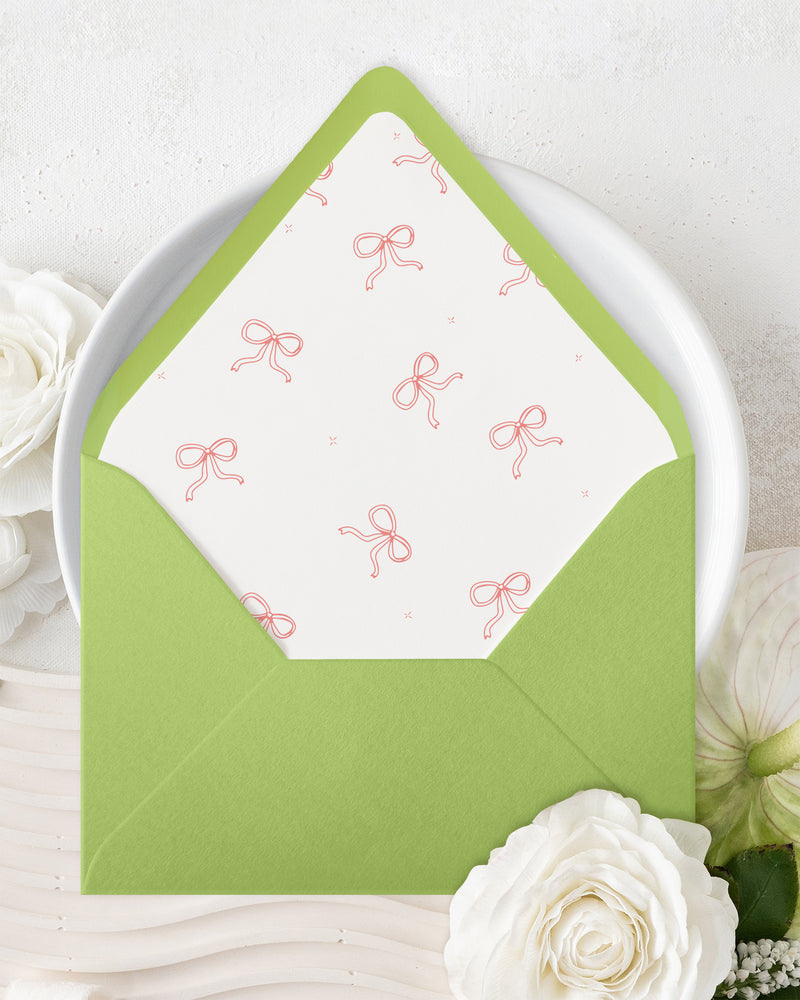 Whimsy Bows Envelope Liners
