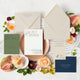 Modern Frond Invitation Suite