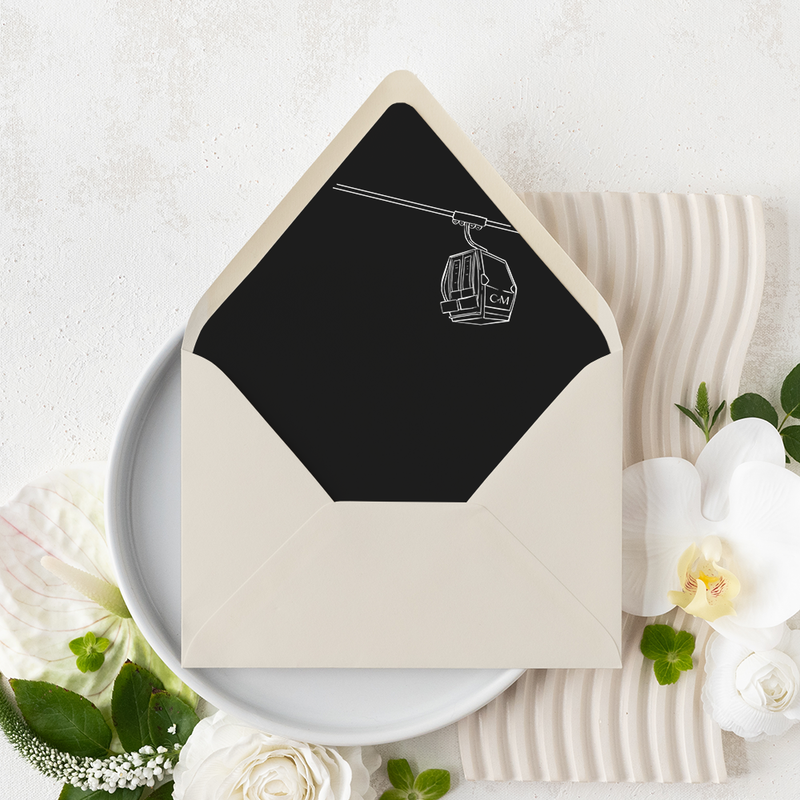 Modern Mountain Envelope Liners